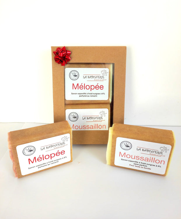 Coffret 2 savons Mélopée - Moussaillon