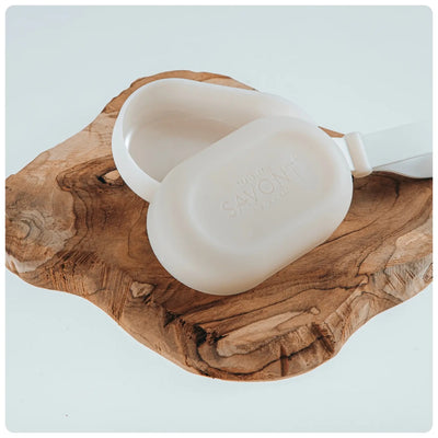 Boîte à savon en plastique marin recyclé avec porte-savon aimanté