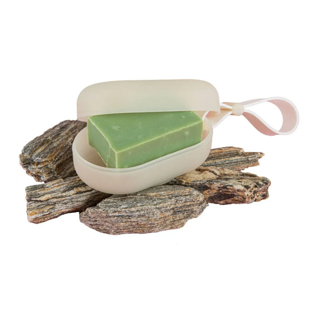 Boîte à savon en plastique marin recyclé SANS porte-savon aimanté