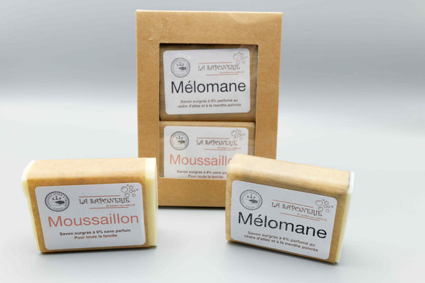 Coffret 2 savons Mélomane - Moussaillon