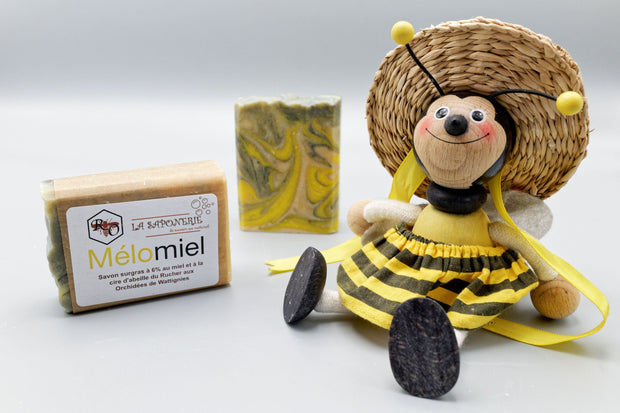 Savon au miel et à la cire d'abeille