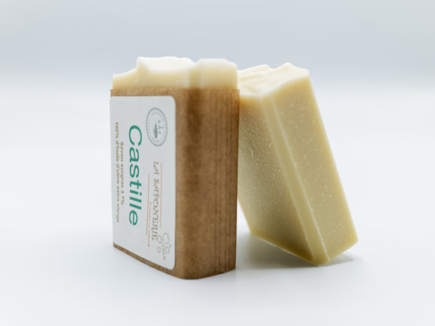 Lot de 4 savons de Castille + 1 GRATUIT